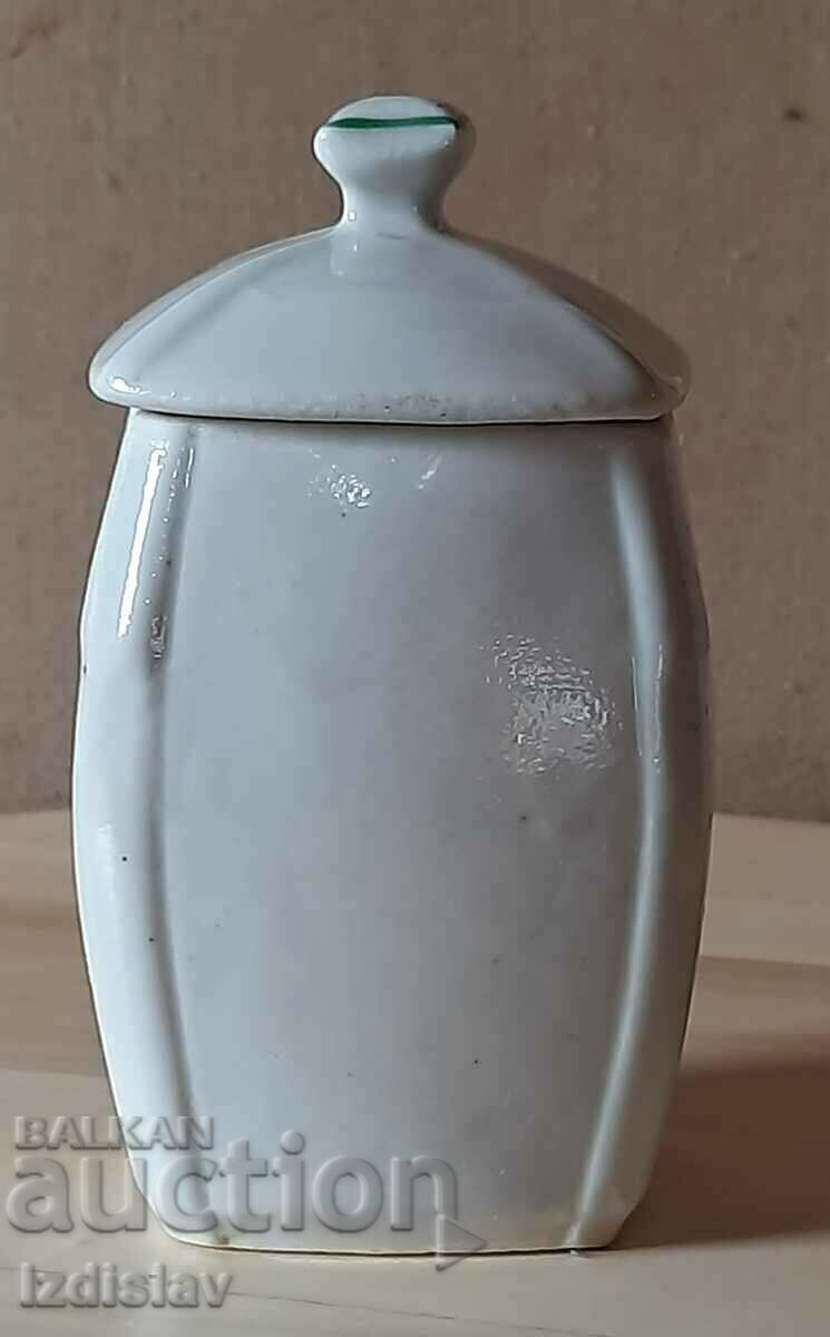 Porcelain pepper pot S.I.P 50 years with price 15.00 BGN | € 7.67 Porcelain pepper pot S.I.P 50 years with price 15.00 BGN | € 7.67