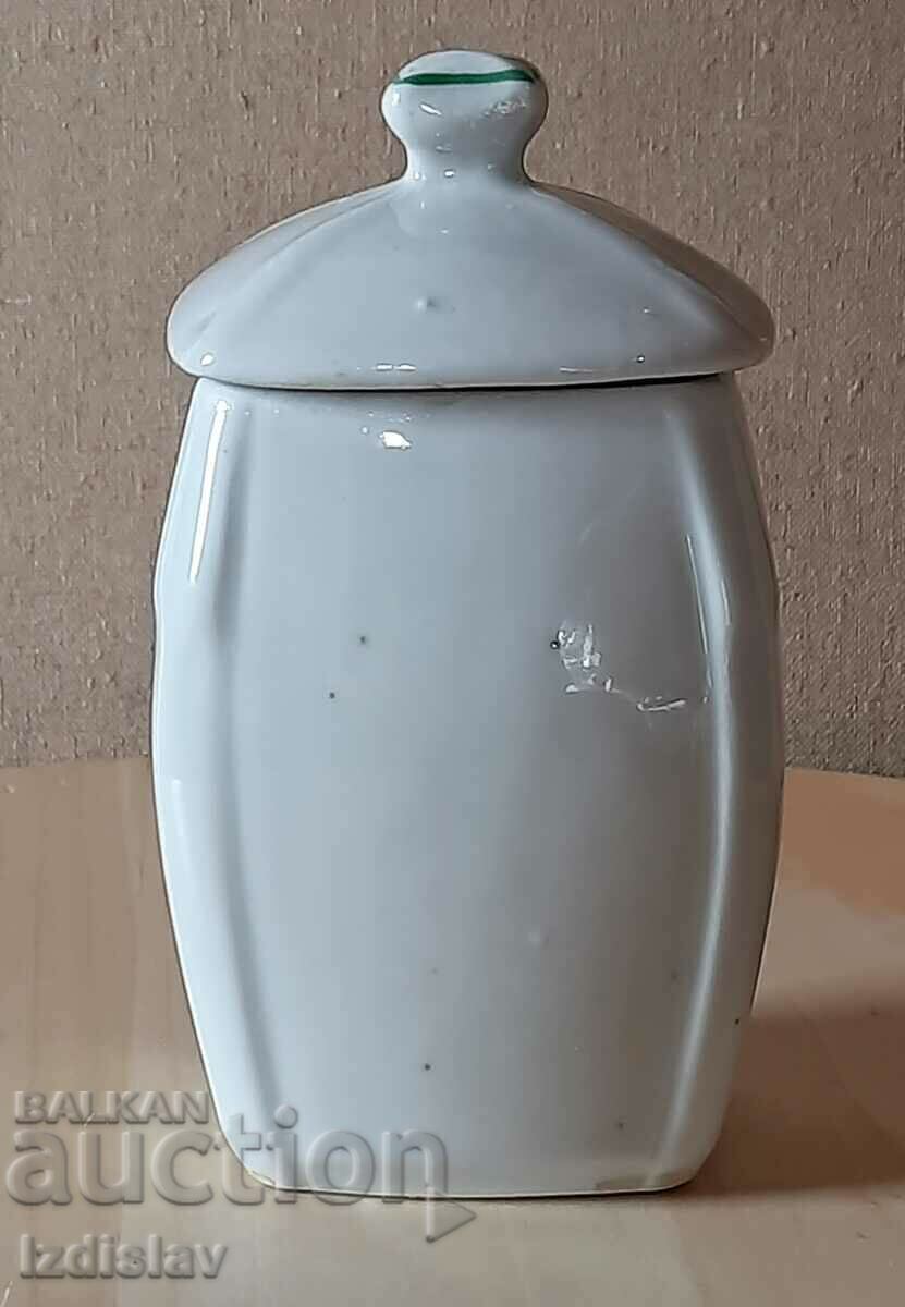 Auction  Porcelain pepper pot S.I.P 50 years