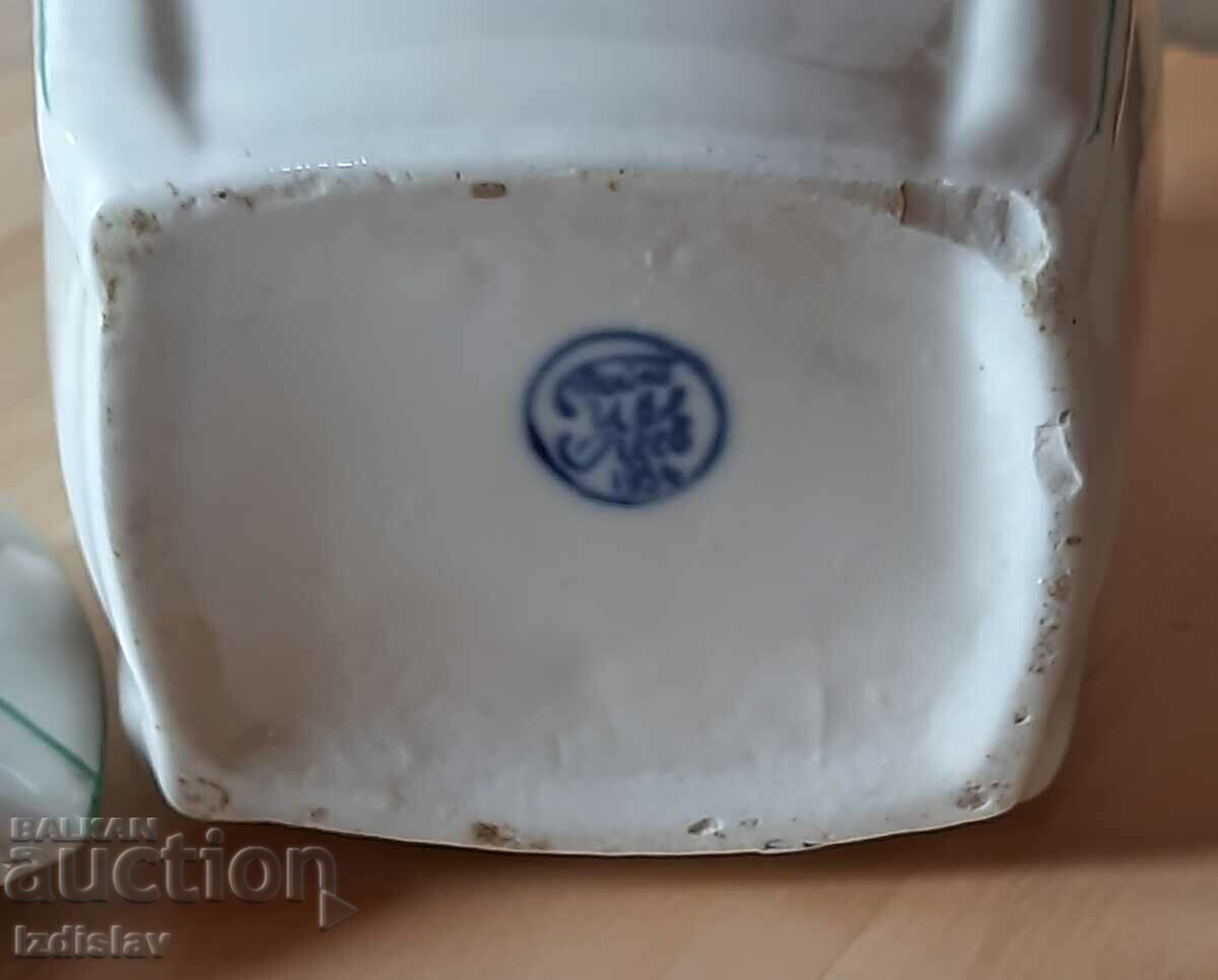 Porcelain container for semolina S.I.P 50 years - 5 Porcelain container for semolina S.I.P 50 years - 5