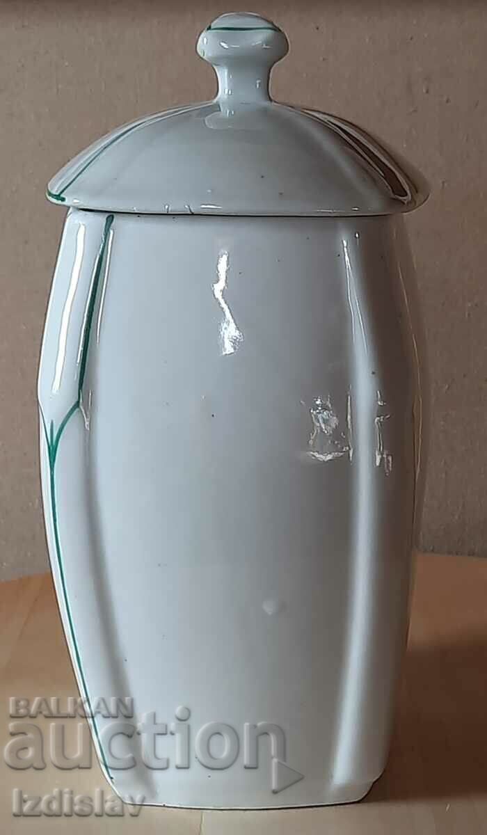 Porcelain container for semolina S.I.P 50 years - 6 Porcelain container for semolina S.I.P 50 years - 6