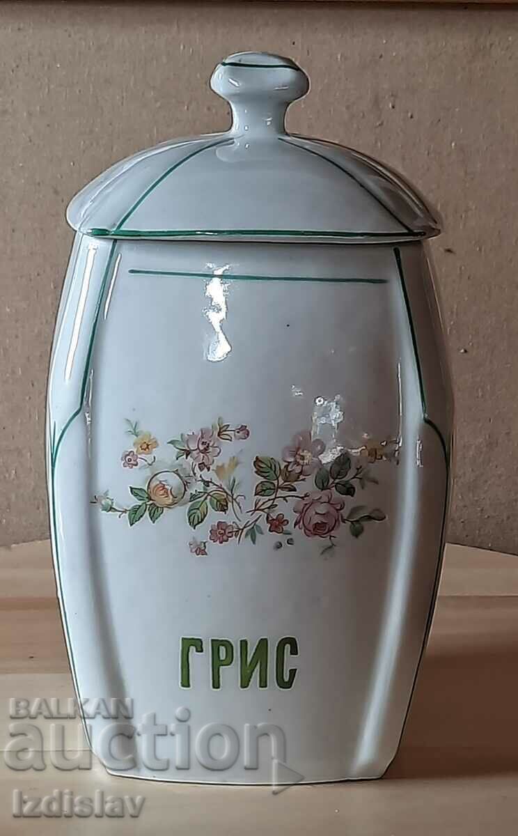 Порцеланова съд за грис S.I.P 50 те години Порцеланова съд за грис S.I.P 50 те години