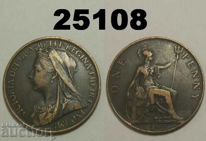 Great Britain 1 penny 1900
