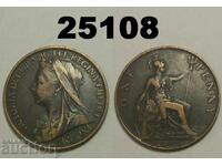 Marea Britanie 1 penny 1900