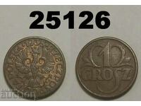 Poland 1 grosz 1938