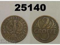 Полша 2 гроша 1934
