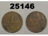 Polonia 2 groszy 1938