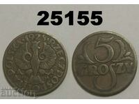 Polonia 5 groszy 1928