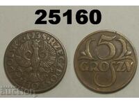 Πολωνία 5 groschen 1938