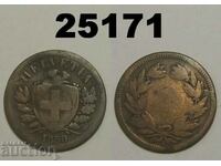 Швейцария 2 рапен 1850