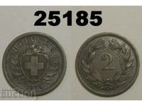 Швейцария 2 рапен 1875