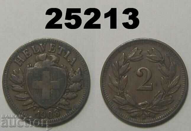 Switzerland 2 Rapen 1908