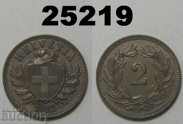 Switzerland 2 Rapen 1912