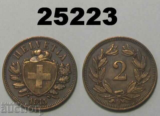 Switzerland 2 Rapen 1915