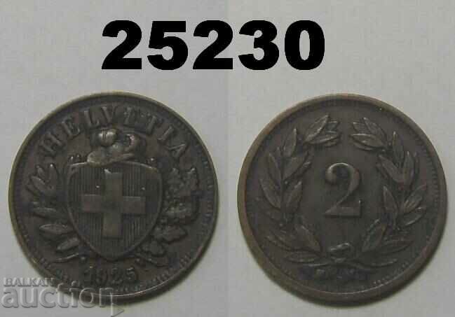 Switzerland 2 Rapen 1925