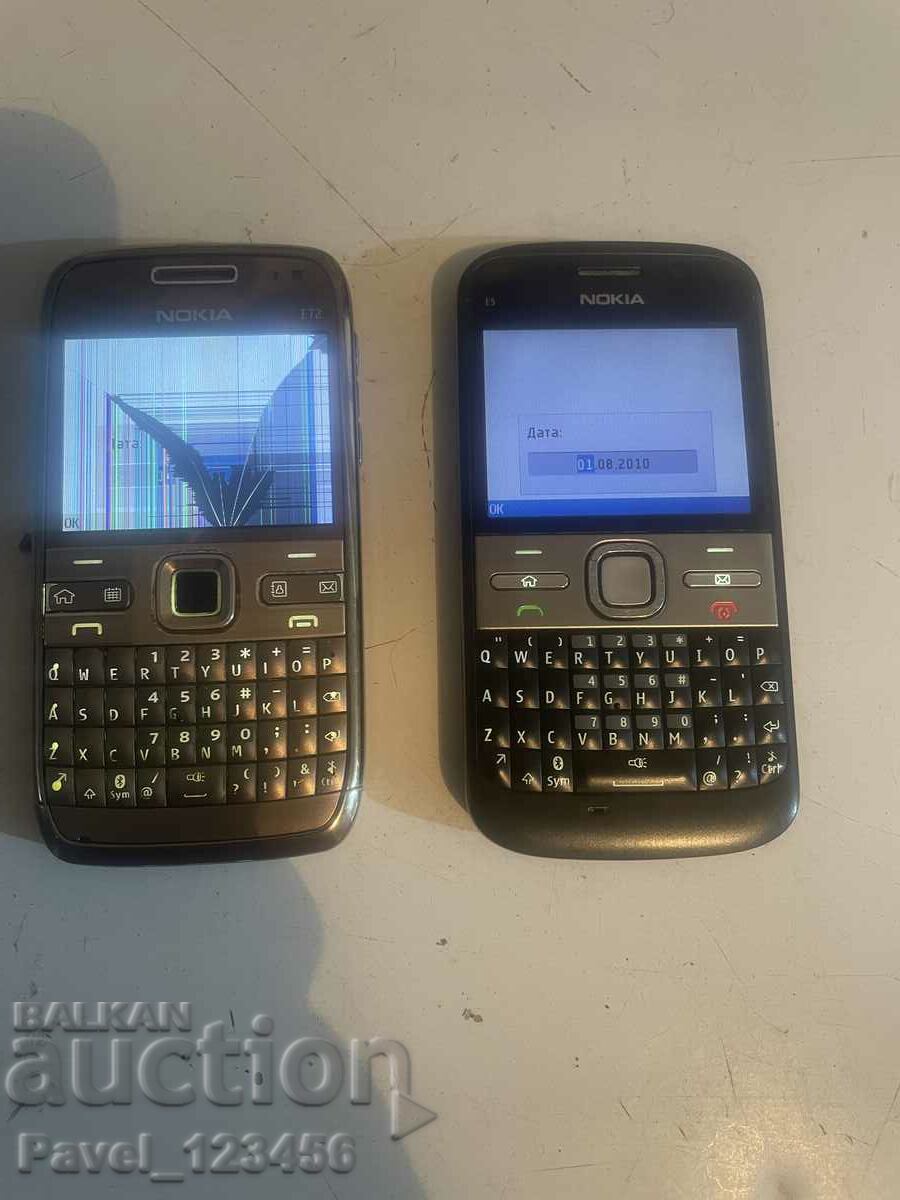 Nokia E5 και Nokia E72