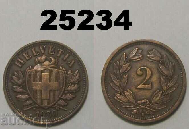 Switzerland 2 Rapen 1930