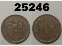 Финландия 1 марка 1942