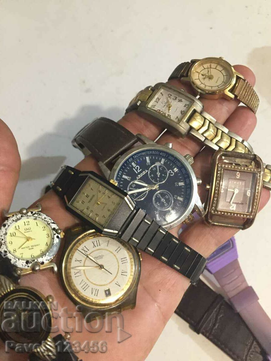 10 watches - not working with price 14.99 BGN | € 7.66 10 watches - not working with price 14.99 BGN | € 7.66
