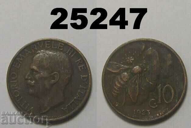 Italy 10 centesimi 1923