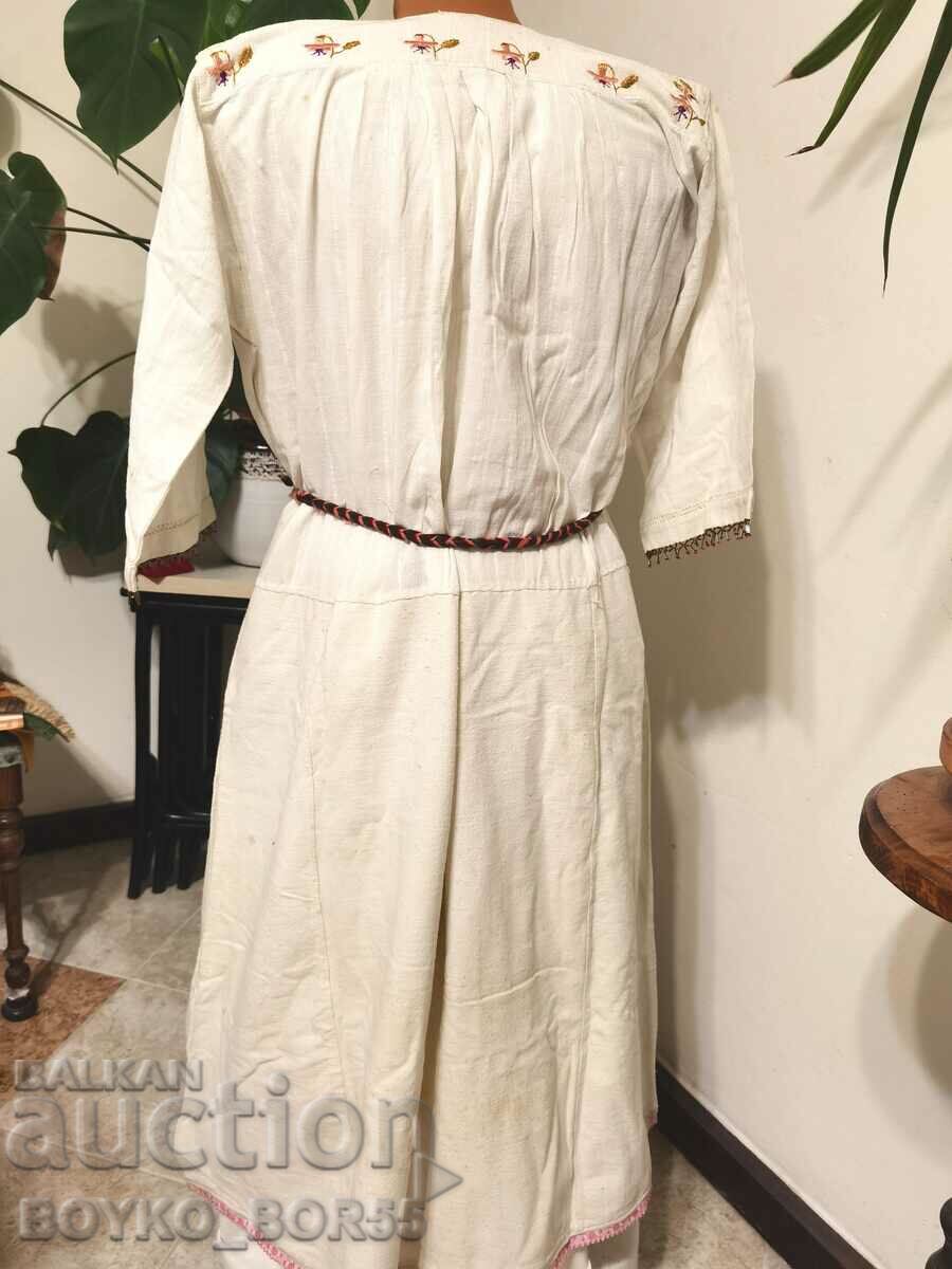 Auction  Authentic Antique Herzoic Shirt Dress from Folk Costume
