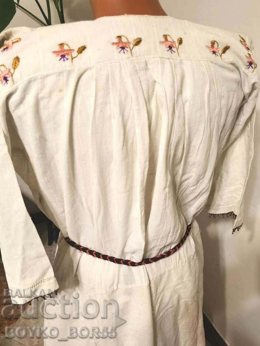 Authentic Antique Herzoic Shirt Dress from Folk Costume - 5