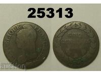 Franța 5 centimes 1790s