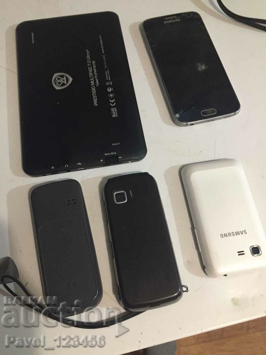 Auction  phones/tablet