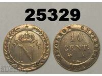 France 10 centimes 1808 A Excellent