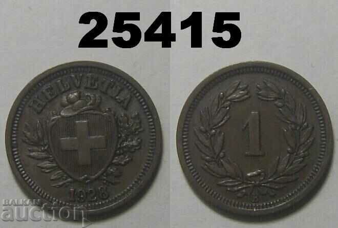 Switzerland 1 Rapen 1928