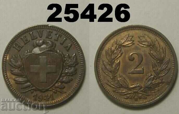 Switzerland 2 Rapen 1941