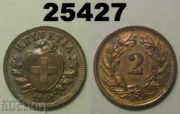 Switzerland 2 Rapen 1941