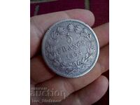5 Franci 1834 Franta Argint