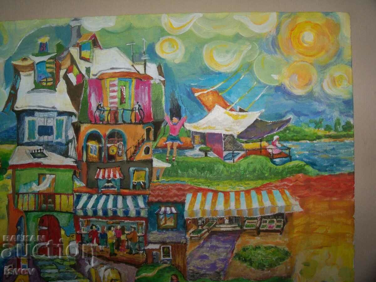 Auction "In harmony with nature" painting by hud. Desislava Ilieva Auction "In harmony with nature" painting by hud. Desislava Ilieva