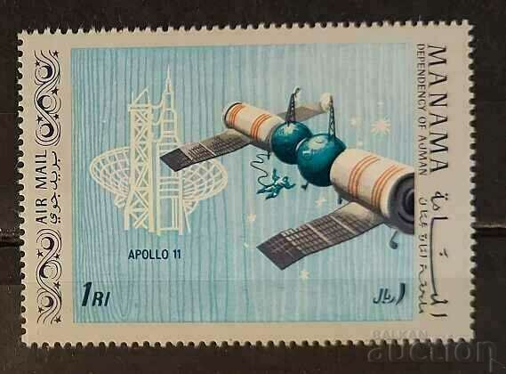 Манама 1969 Космос MNH