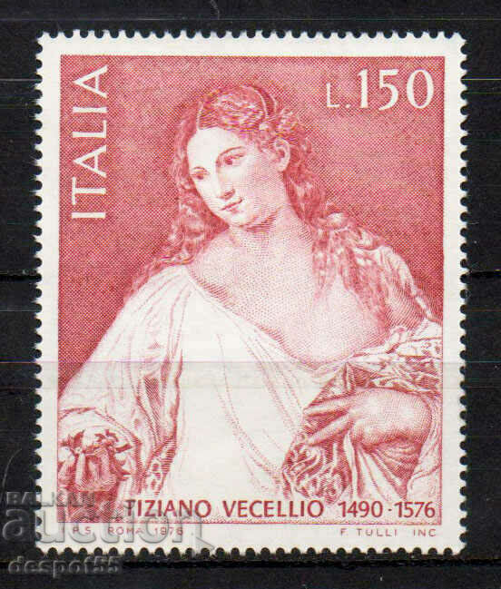 1976. Италия. 400-годишнината от смъртта на Тициан.