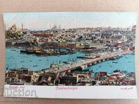 Стара пощенска картичка Константинопол Истанбул
