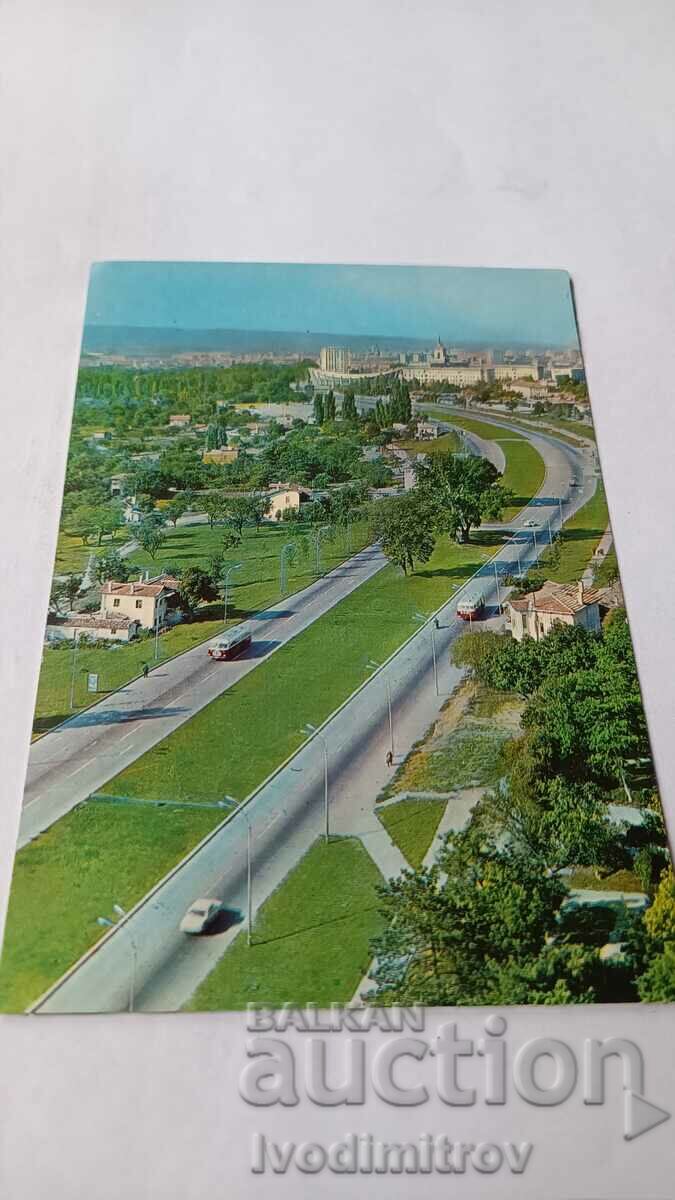 Postcard Varna Autostrada