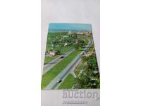 Пощенска картичка Варна Автострадата