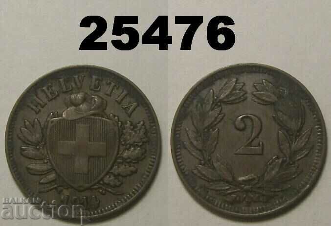 Switzerland 2 Rapen 1914