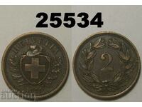Switzerland 2 Rapen 1879