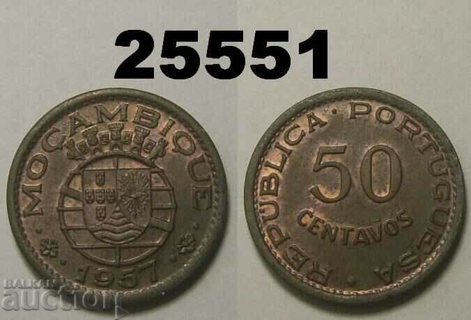 Мозамбик 50 центавос 1957