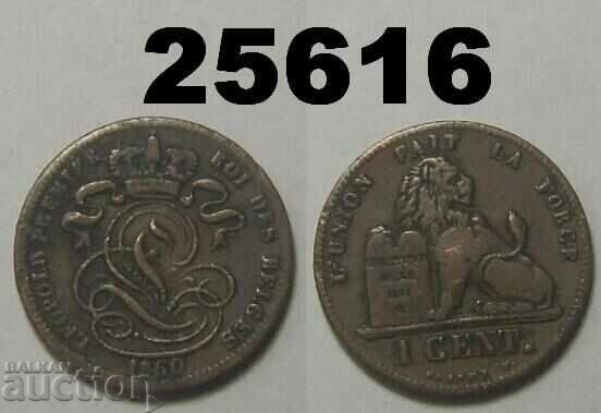 Belgia 1 cent 1860