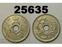 Belgia 5 centimes 1913