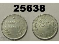 Belgium 2 franca 1944