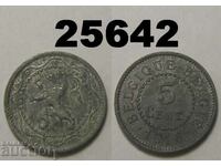 Belgia 5 centimes 1916
