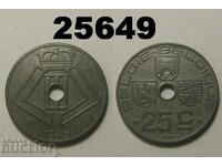 Belgia 25 de centi 1945