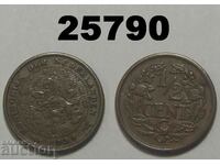 Холандия 1/2 цент 1936