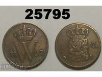 Netherlands 1 cent 1827 B