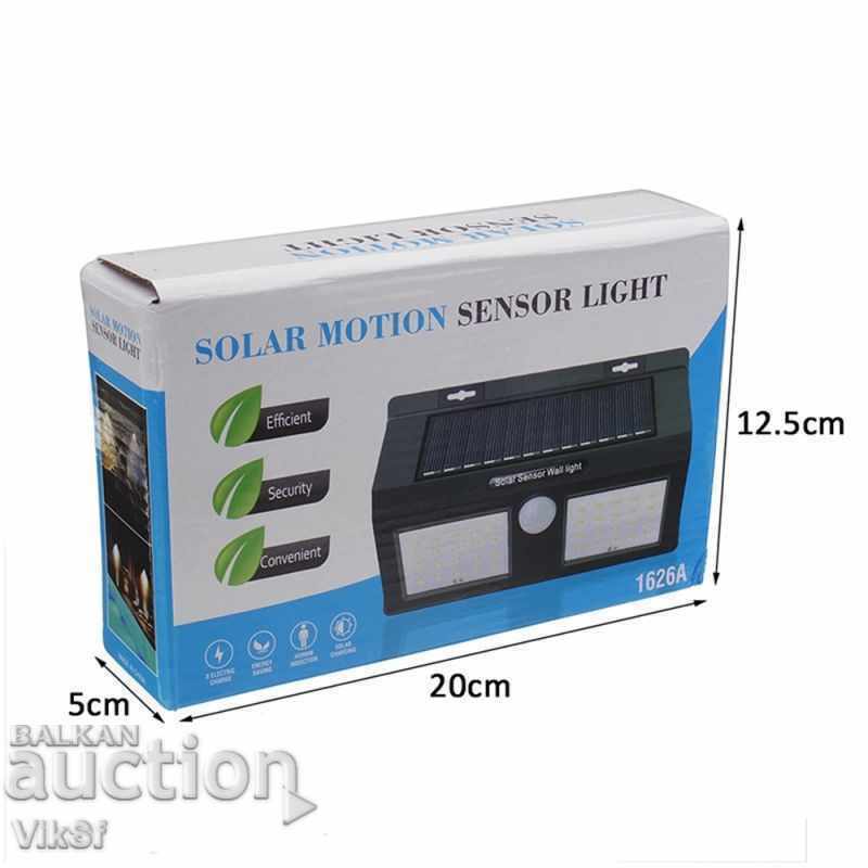 Auction  Solar LED Lamp with Motion Sensor 2 X 20 Diodes