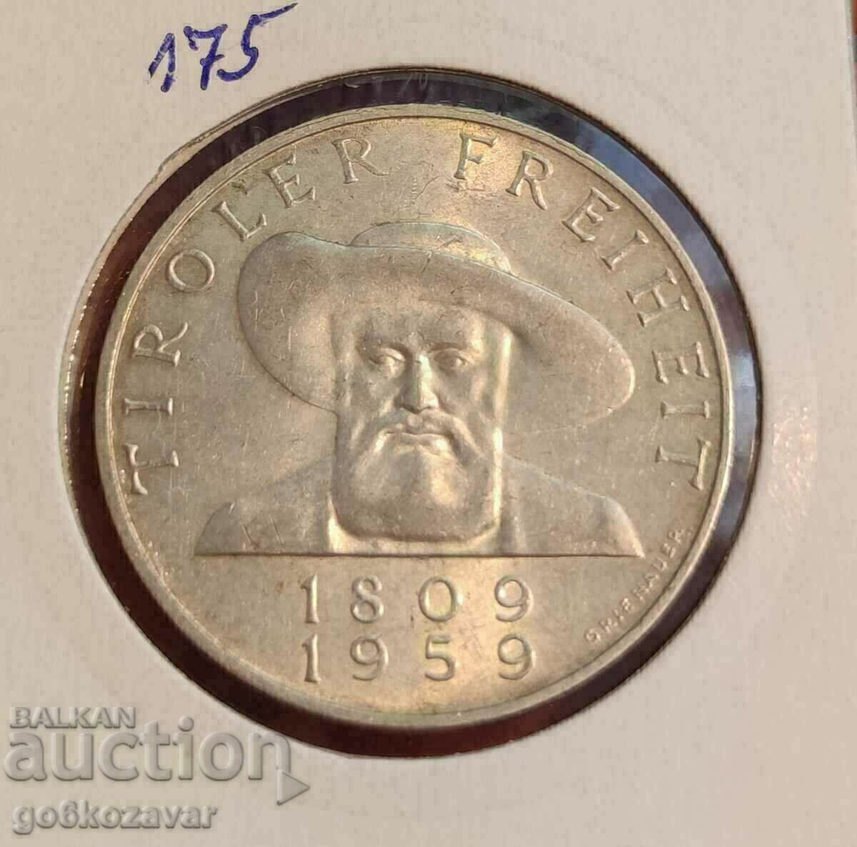 Austria 25 Shillings 1959 Silver UNC Austria 25 Shillings 1959 Silver UNC